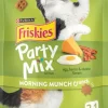Purina Friskies Party Mix Morning Munch Eggs Bacon and Cheese Crunchy Cat Treats - 2.1 Oz - Case of 10