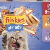 Purina Friskies Shreds Shredded Beef Chicken Turkey and Cheese in Gravy Canned Cat Food - Variety Pack - 5.5 Oz - 24 Count