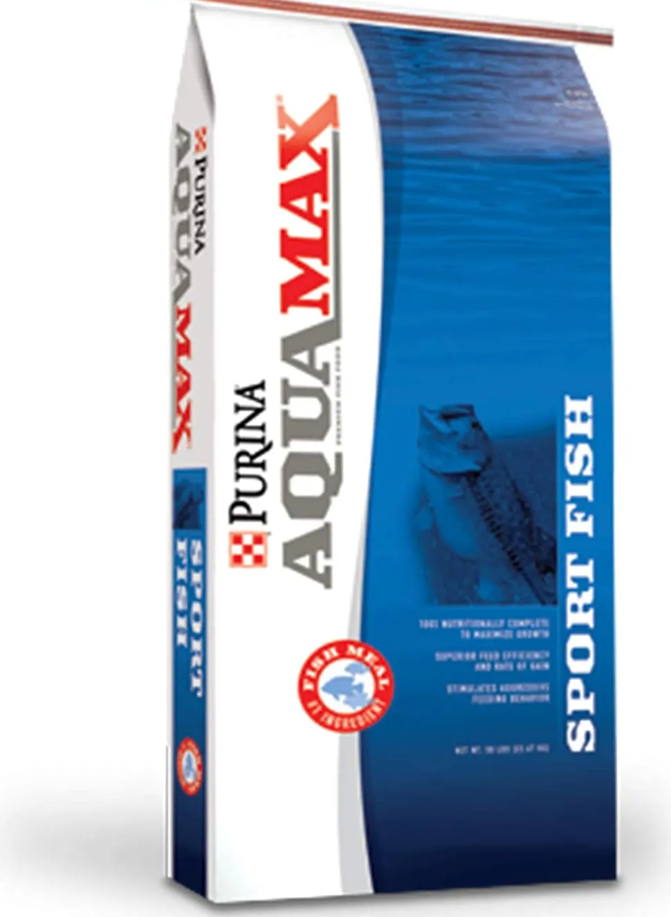 Purina Mills Aquamax Sportfish 600 Koi Fish Food - 50 lb Bag
