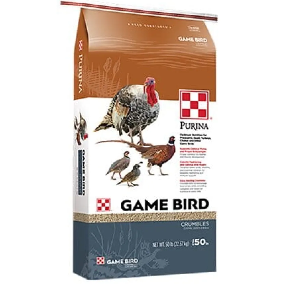 Purina Mills Gamebird Flight Conditioner Gamebird and Pigeon Bird Food - 50 lb Bag