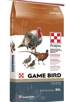 Purina Mills Gamebird Maintenance Gamebird and Pigeon Bird Food - 50 lb Bag