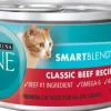 Purina ONE Grain Free Premium Pate Beef Canned Cat Food