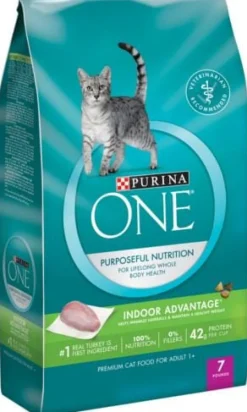 Purina ONE Indoor Advantage Hairball & Healthy Weight Formula Dry Cat Food