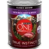Purina One SmartBlend True Instinct Grain-Free Beef and Bison Canned Dog Food - 13 Oz - Case of 12