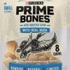 Purina Prime Bone Mini Knotted Duck Natural Hard Chews Dog Treats - 5 Oz - Case of 7