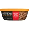 Purina Pro Plan Complete Essentials Chunks in Gravy Beef and Wild Rice Adult Wet Dog Food Trays - 10 Oz - Case of 8