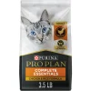 Purina Pro Plan Complete Essentials Chicken and Rice Adult Dry Cat Food - 3.5 Lbs - Case of 6