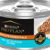 Purina Pro Plan Complete Essentials Grilled Seafood and Gravy Entrée Canned Cat Food - 3 Oz - Case of 24
