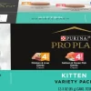 Purina Pro Plan Development Chicken Liver Salmon Tuna Oceanfish and Whitefish Entrée Kitten Canned Cat Food - Variety Pack - 3 Oz - Case of 12 - 2 Pack