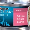 Purina Pro Plan Focus Senior Cat 11+ Salmon & Tuna Entree Canned Cat Food