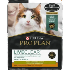 Purina Pro Plan LIVECLEAR Weight Control Adult Weight Management Formula Cat Food