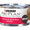 Purina Pro Plan Pate Salmon & Wild Rice Entree Wet Cat Food