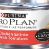 Purina Pro Plan Savor Adult Chicken Entree with Tomatoes Braised in Gravy Canned Cat Food