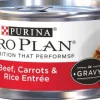 Purina Pro Plan Savor Adult Beef, Carrots & Rice in Gravy Entree Canned Cat Food