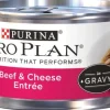 Purina Pro Plan Savor Adult Beef and Cheese Entree in Gravy Canned Cat Food