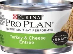 Purina Pro Plan Savor Adult Turkey & Cheese in Gravy Canned Cat Food