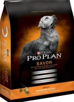 Purina Pro Plan Savor Adult Shredded Blend Chicken & Rice Formula Dry Dog Food