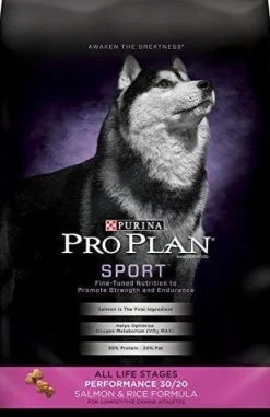 Purina Pro Plan Sport All Life Stages Performance 30/20 Salmon & Rice Formula Dry Dog Food