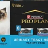 Purina Pro Plan Urinary Tract Health Turkey Giblets and Whitefish Entrée Canned Cat Food - Variety Pack - 5.5 Oz - Case of 12 - 2 Pack