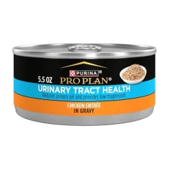 Purina Pro Plan Urinary Tract Health Chicken and Gravy Entrée Canned Cat Food - 5.5 Oz - Case of 24