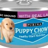 Purina Puppy Chow High-Protein Classic Ground Lamb in Gravy Puppy Canned Dog Food - 5.5 Oz - Case of 24