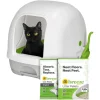 Purina Tidy Cats Breeze Hooded Non-Clumping Multiple Cat Litter Box System - Extra Large