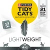 Purina Tidy Cats Lightweight 4-in-1 Strength Odor Control Clumping Clay Multi-Cat Litter - 17 Lbs