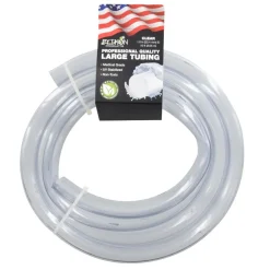 Python Professional Quality Large Tubing - Clear - 1" ID - 50 Feet