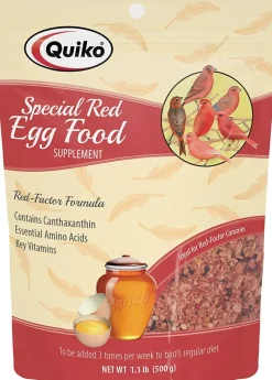 Quiko Quiko Special Red Egg Food Bird Supplements - 1.1 Lb