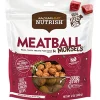 Rachael Ray Nutrish Meatball Morsals Grain-Free Beef Chicken and Bacon Soft and Chewy Dog Treats - 5 Oz
