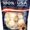 Rawhide Express Knot Bone Natural Dog Chews - 4-5" Inches - 25 Pieces