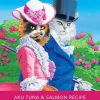 Rawz Aujou Aku Tuna & Salmon Pouch Shredded Wet Cat Food - 2.46 oz - Case of 8