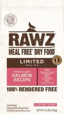 Rawz Limited Ingredient Diet Salmon Dry Dog Food - 3.5 lb Bag