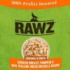 Rawz Shredded Chicken Breast, Pumpkin & NZGM Canned Dog Food - 14 oz - Case of 12