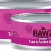 Rawz Shredded Tuna & Salmon Canned Cat Food - 3 oz - Case of 18