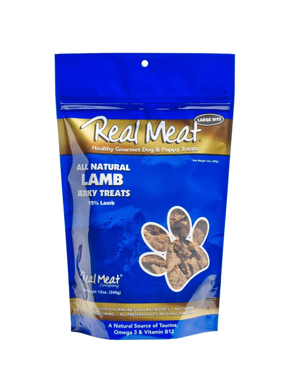 Real Meat Company Grain-Free Lamb Dog Jerky Treats