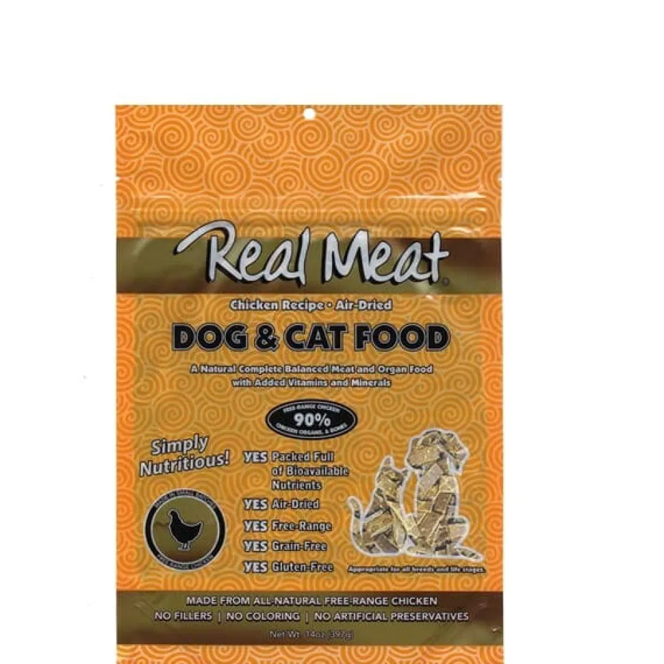 Real Meat Company Grain-Free Air-Dried Chicken Cat and Dog Food
