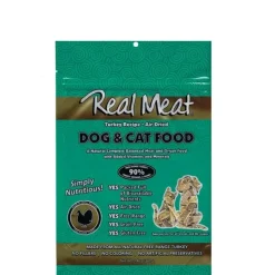 Real Meat Company Grain-Free Air-Dried Turkey Cat and Dog Food