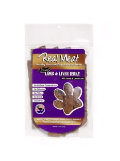 Real Meat Company Grain-Free Lamb and Liver Dog Jerky Treats