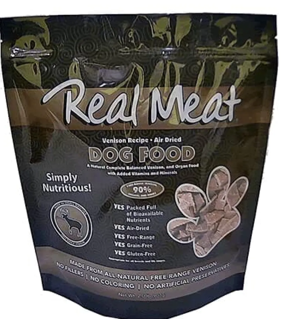 Real Meat Company Grain-Free Air-Dried Venison Dog Food
