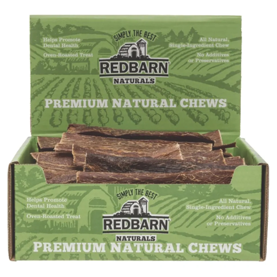 Red Barn Barky Bark Oven Roasted Beef Jerky Dog Treats - Medium - 100 Count
