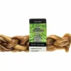 Red Barn Bully Stick Braided Natural Dog Chews - 12 Inches - 2 Pack - Case of 12