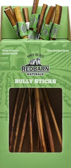 Red Barn Bully Stick Natural Dog Chews - 24 Inches - 25 Count