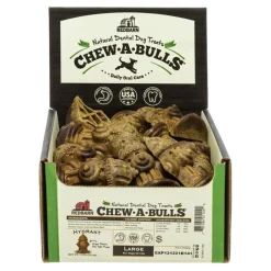 Red Barn Chew-A-Bulls Hydrant Shaped Dental Dog Treats