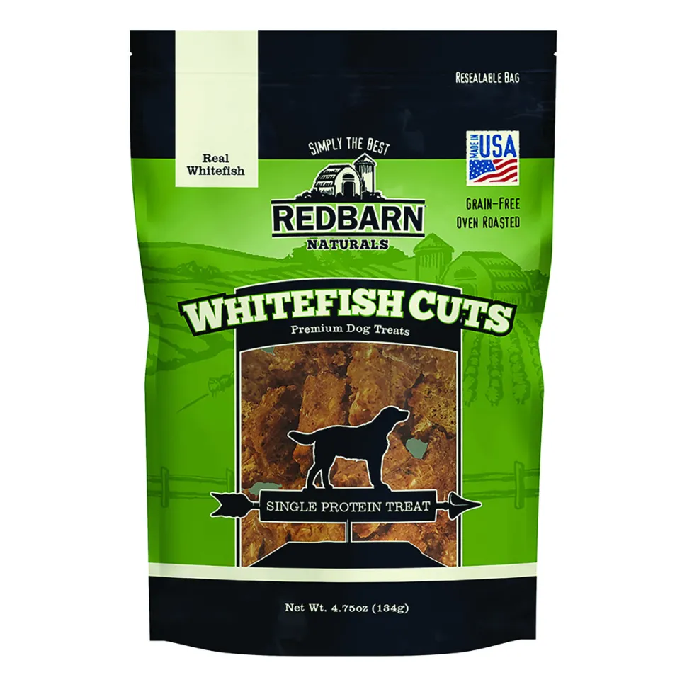 Red Barn Dog Cuts Grain-Free Whitefish Dehydrated Dog Treats - 4.75 Oz