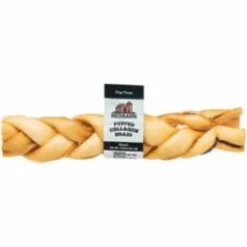 Red Barn Dog Grain-Free Colllagen Puffed Braided Chewy Dog Treats - 6 Inches - 25 Count
