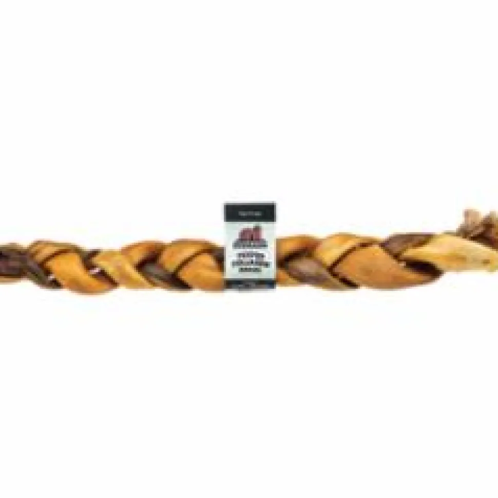 Red Barn Dog Grain-Free Collagen Puffed Braided Dog Chews - 12 Inches - Case of 20
