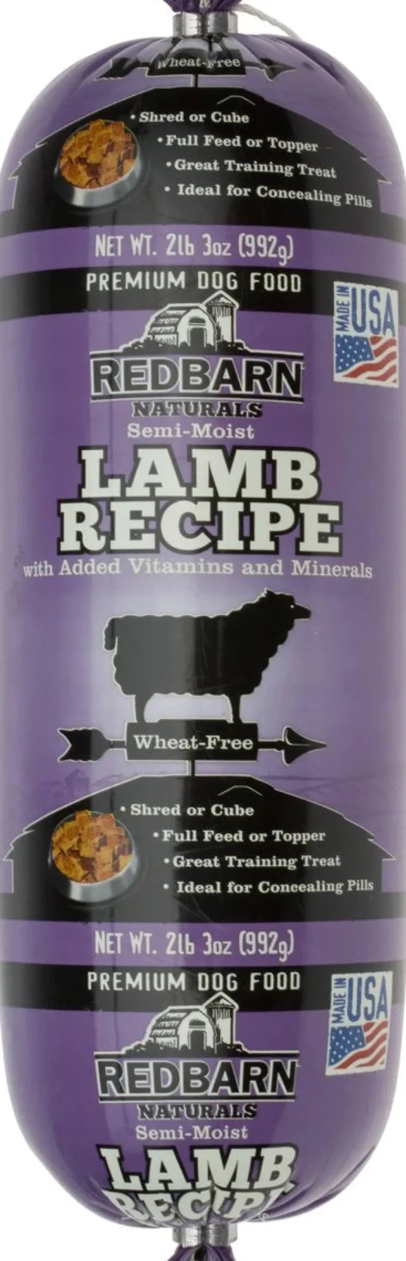 Red Barn Dog Lamb Rolls - Medium - 2.18 lbs