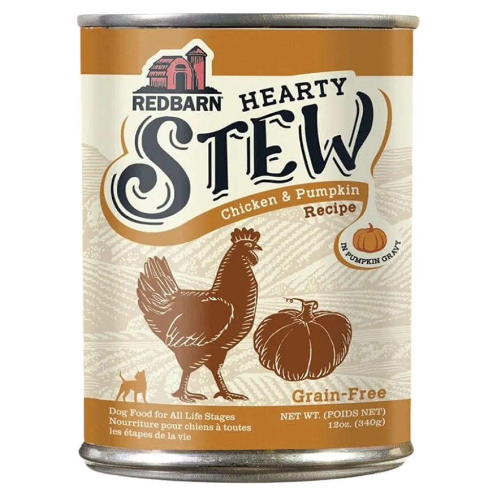 Red Barn Grain-Free Chicken and Pumpkin Hearty Stew Canned Dog Food - 12 Oz - Case of 12