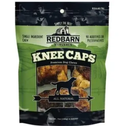 Red Barn Knee Caps Natural Dog Chews - 12 Count - 4 Pack